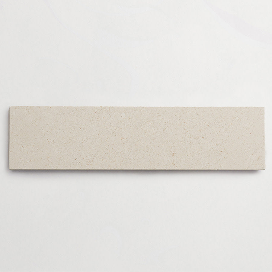 Outdoor tile white limestone lapidary honed blade