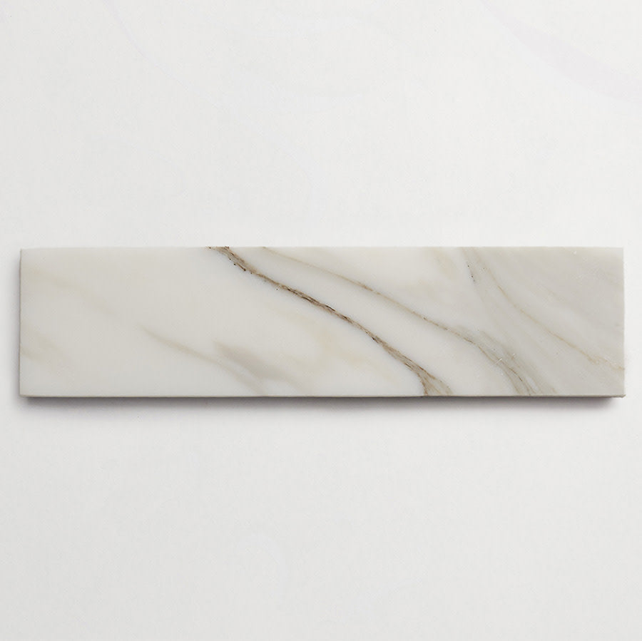 Outdoor tile calacatta gold white marble lapidary blade