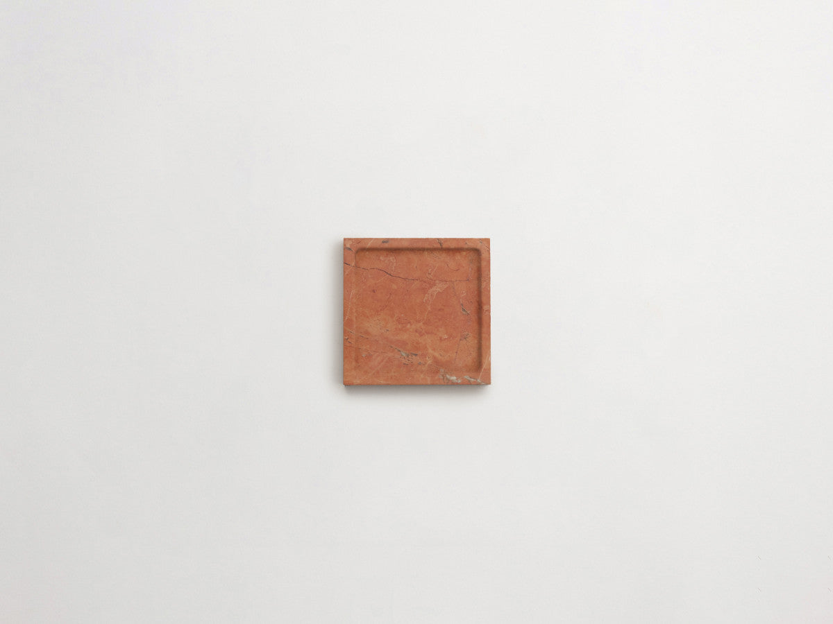 clé lapidary: incasso | stout | honed | rojo alicante ~ 6"x6"x⅝"
