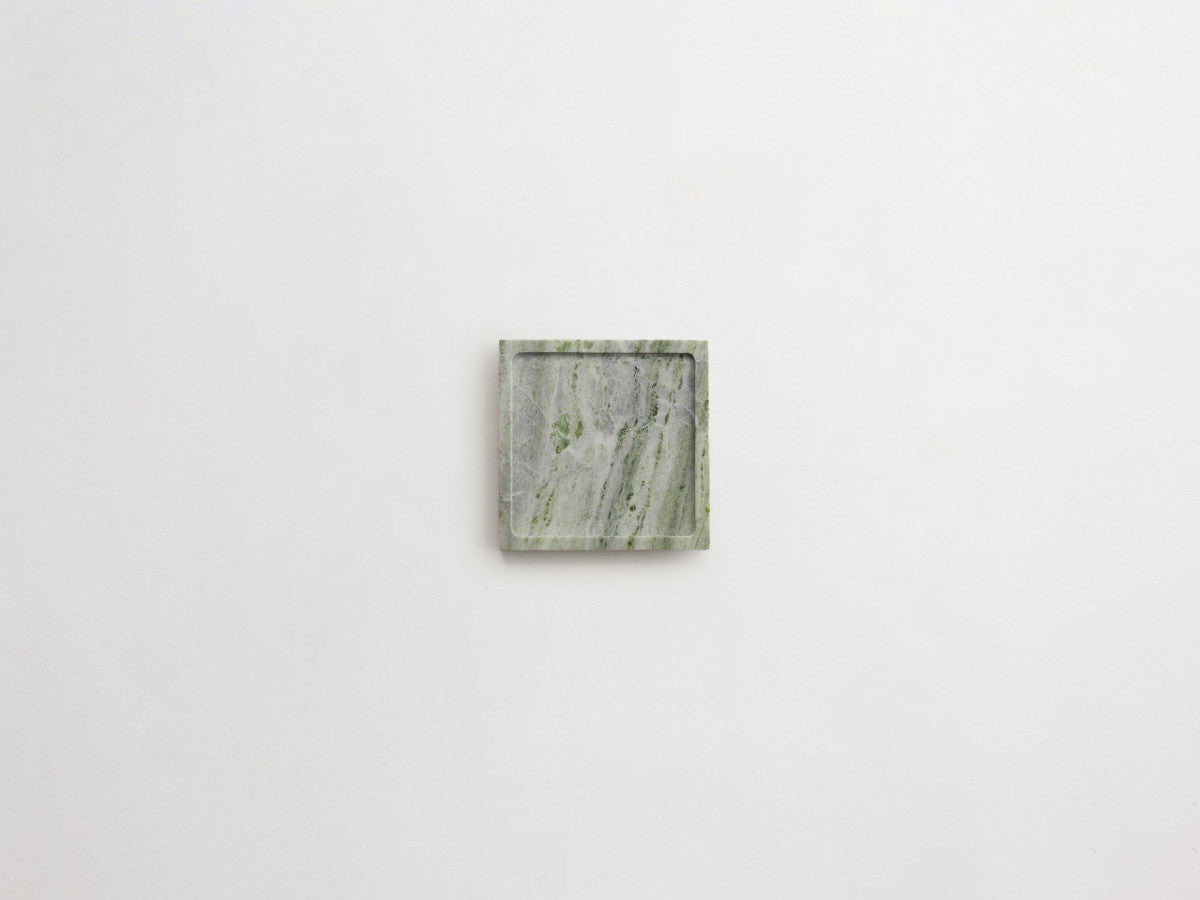 clé lapidary: incasso | stout | honed | jade green ~ 6"x6"x⅝"