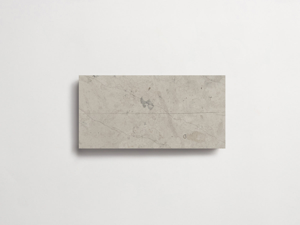 clé lapidary: banchina | subway | honed | alpaca grey ~ 3"x6"x⅜"