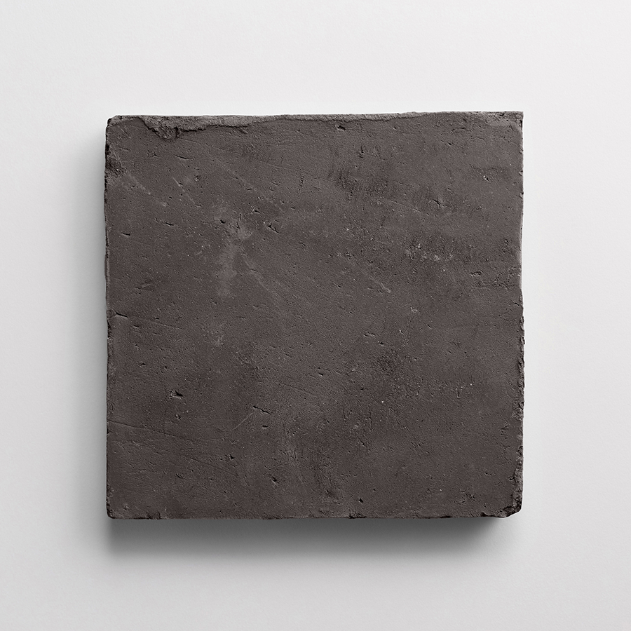 Terracotta Tile 8" Square Unfinished Black Tile.