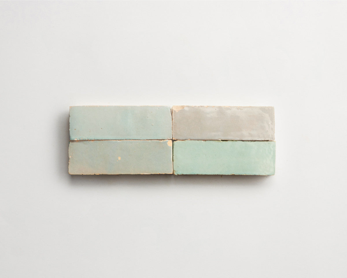clé zellige | baguette | gloss | tea ceremony ~ 2"x6"x¾"