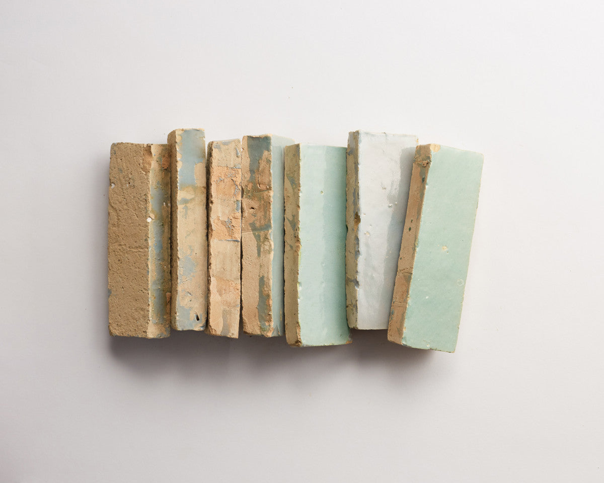 clé zellige | baguette | gloss | tea ceremony ~ 2"x6"x¾"