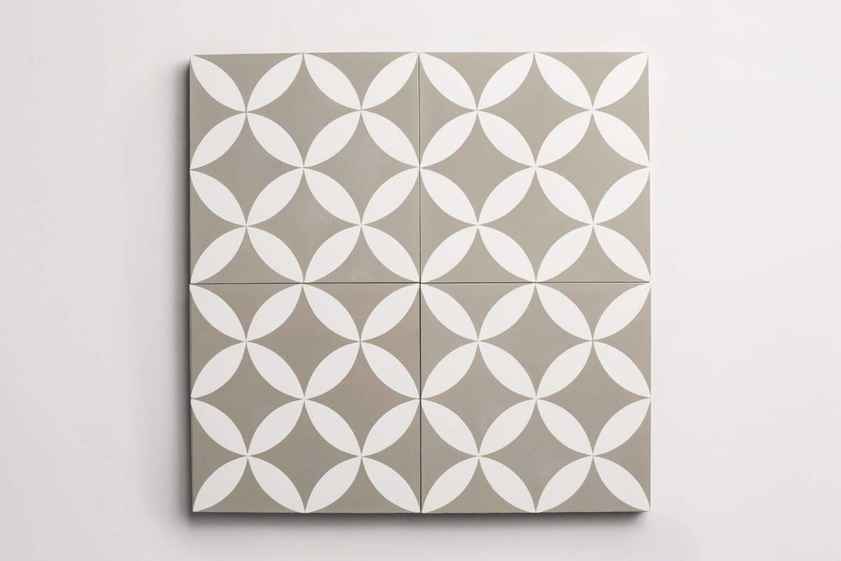 Tile concrete cement wonderful copenhagen metal white.