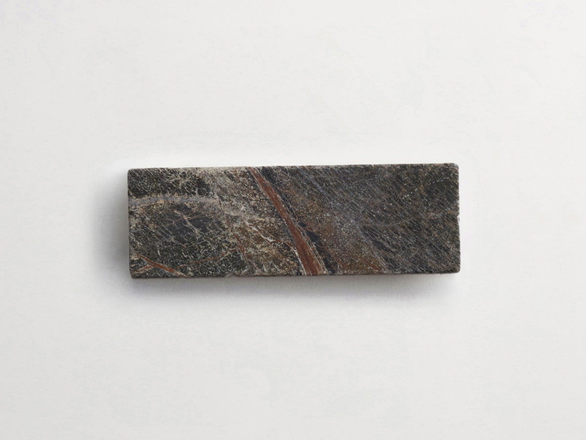 Lapidary stone tile 6 x 2 Galician Green Tumbled.
