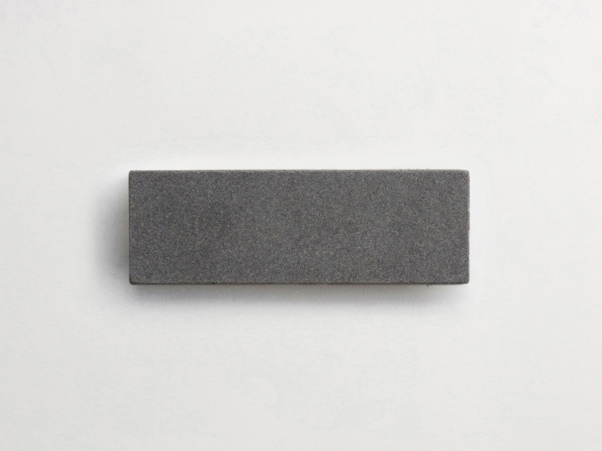 Lapidary stone tile 6 x 2 Warm Black Tumbled.