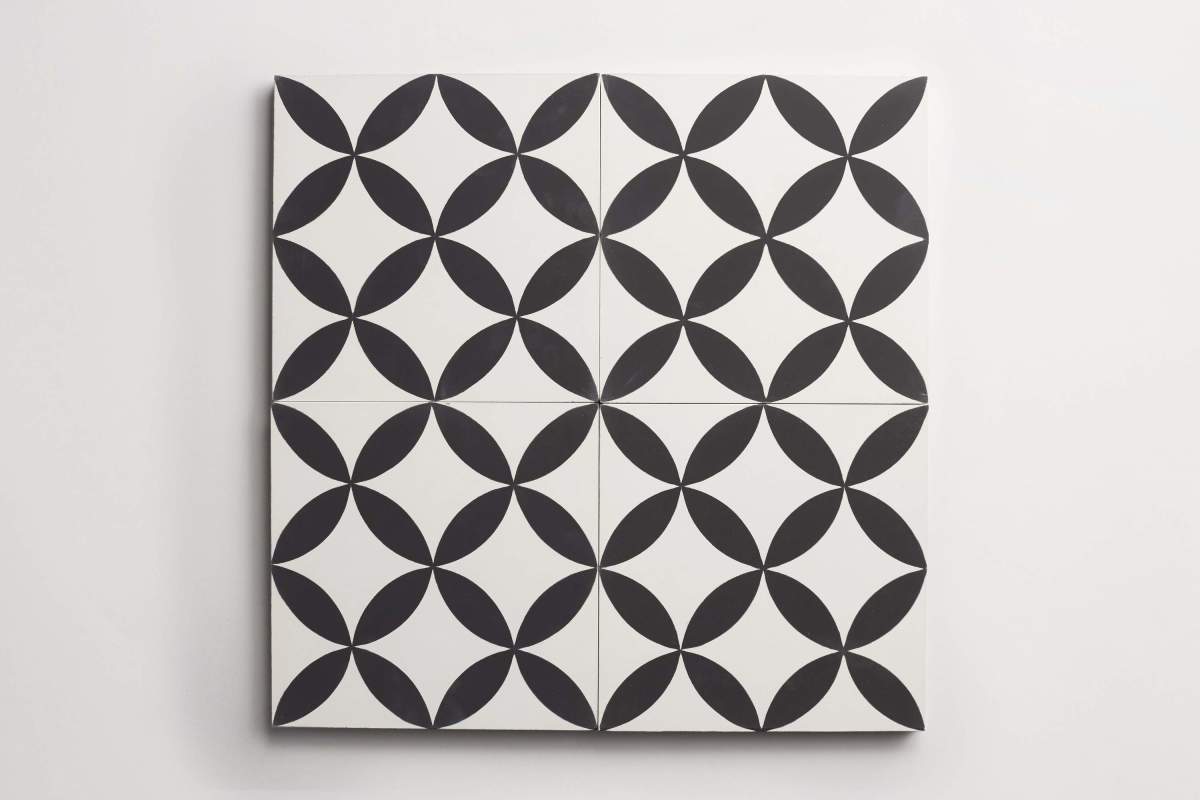 Tile concrete cement wonderful copenhagen white black.