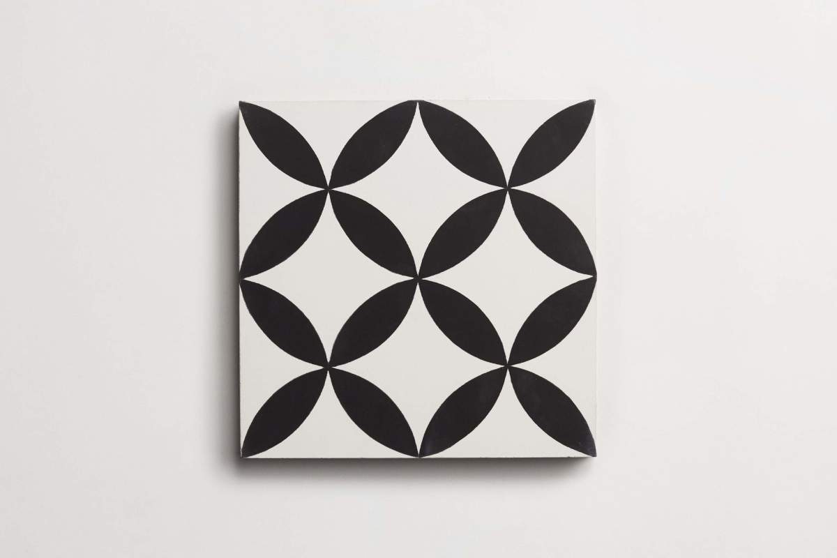 Tile concrete cement wonderful copenhagen white black.