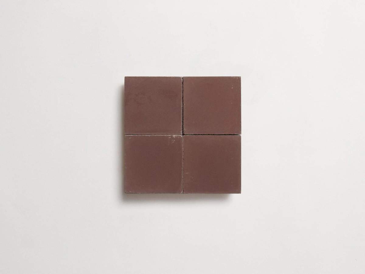 cement: solid | pixies | matte | fig | sample ~ 2"x2"x⅝"