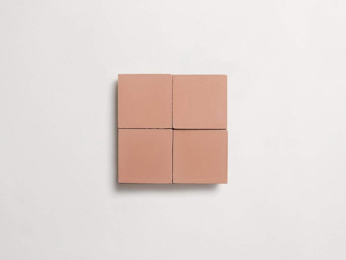 cement: solid | pixies | matte | rouge | sample ~ 2"x2"x⅝"
