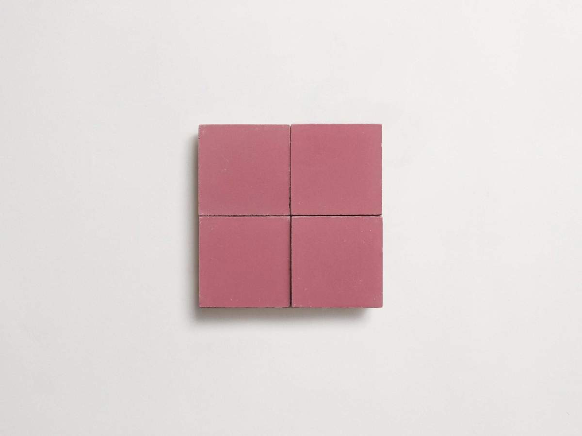 cement: solid | pixies | matte | damson | sample ~ 2"x2"x⅝"