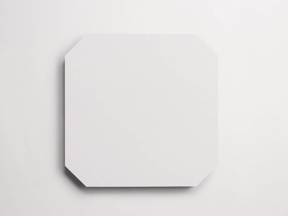 Cement pavimenti white paradiso octagon + bouchon.