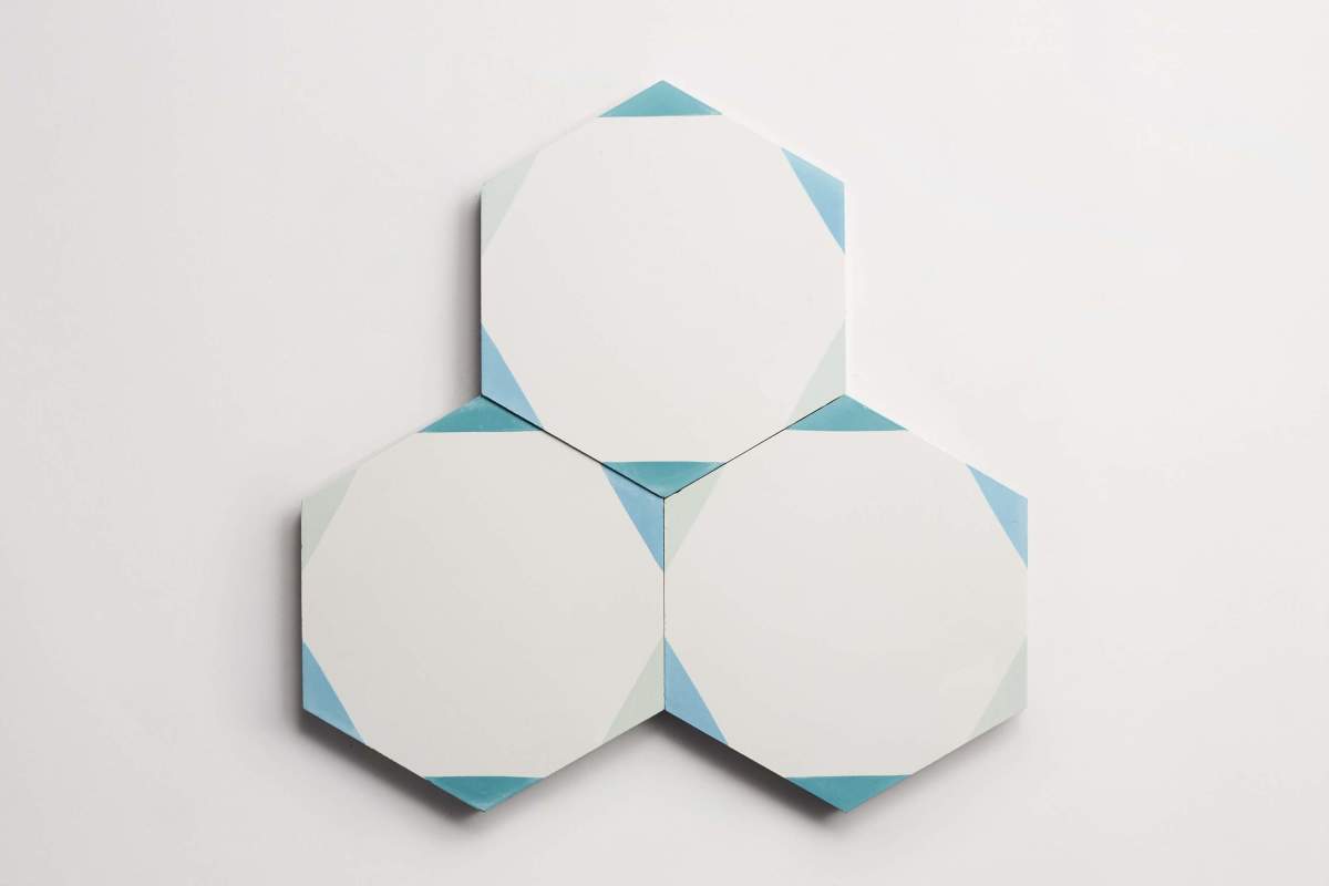 Oh joy! pinwheel concrete cement tiles tile.