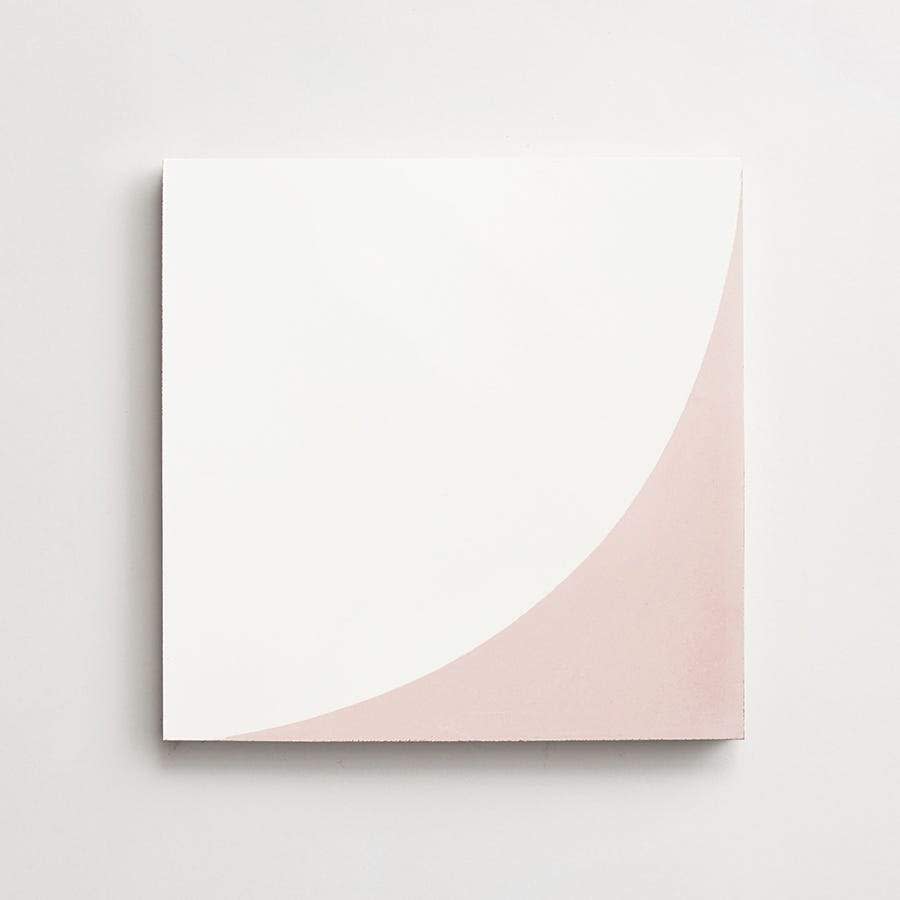 cement: arc | grande | matte | white + mocha | sample ~ 8"x8"x⅝"