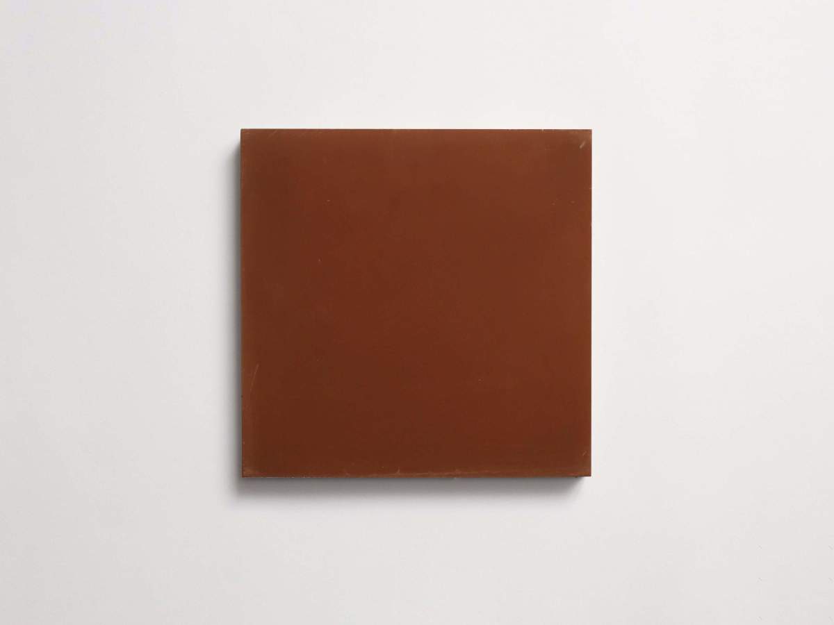 Cement Checkerboard Tile Trio 8x8 Green, Brown, Orange.