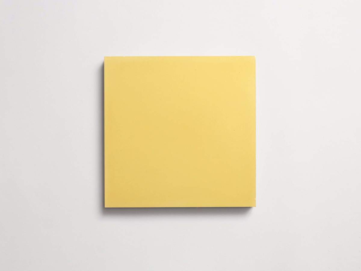 Cement Checkerboard Tile Trio 8x8 Yellow, Green, Blue.