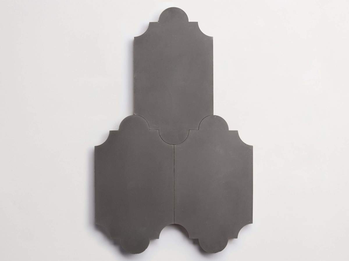 Cement pavimenti charcoal magic lantern 7"x12".