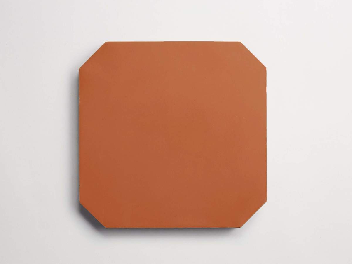 Cement pavimenti flowerpot octagon + charcoal bouchon.
