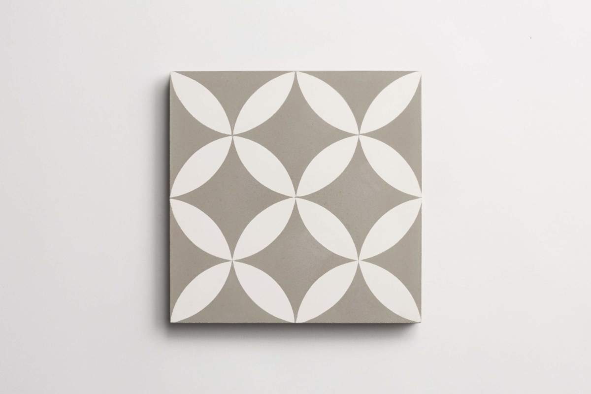 Tile concrete cement wonderful copenhagen metal white.