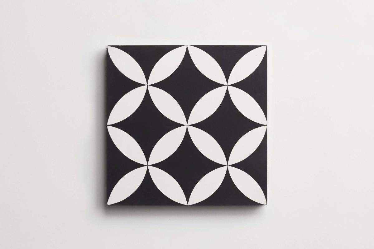 Tile concrete cement wonderful copenhagen black white.