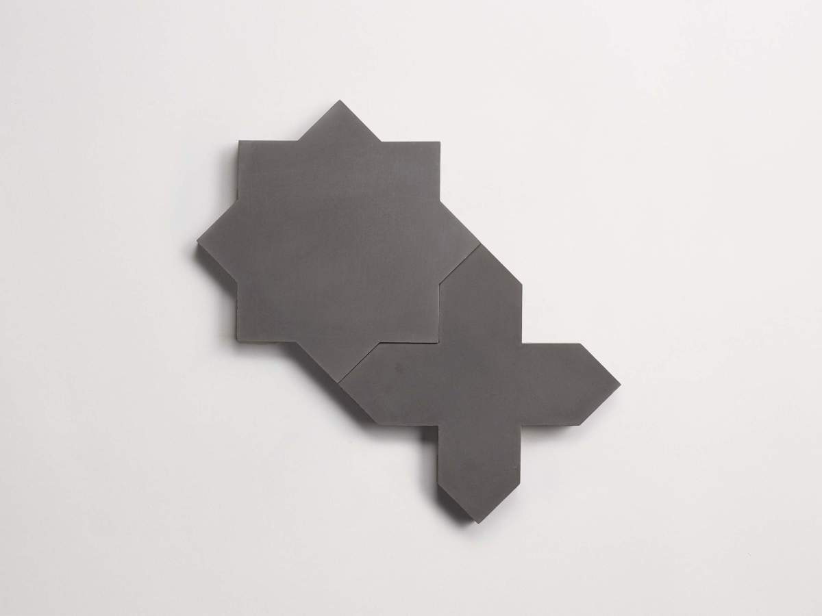 Cement pavimenti charcoal casablanca star & cross.