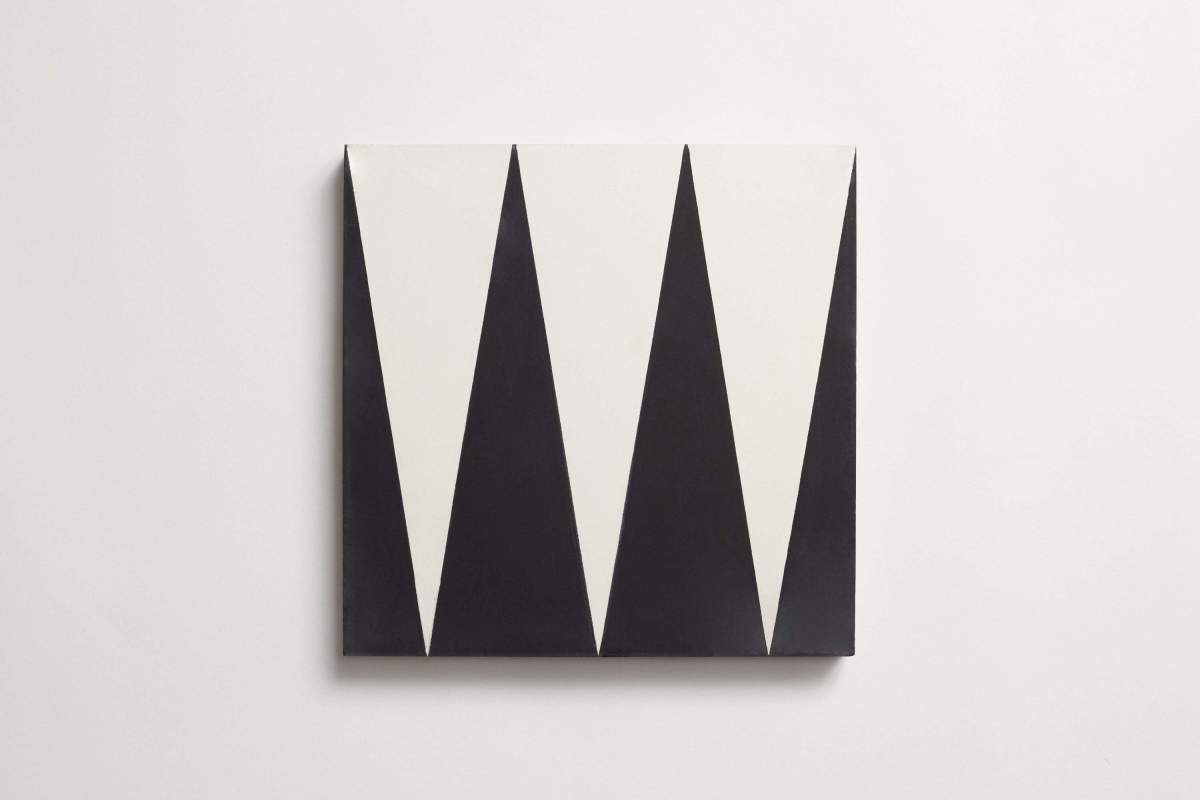 Tile concrete cement dartanian black white.