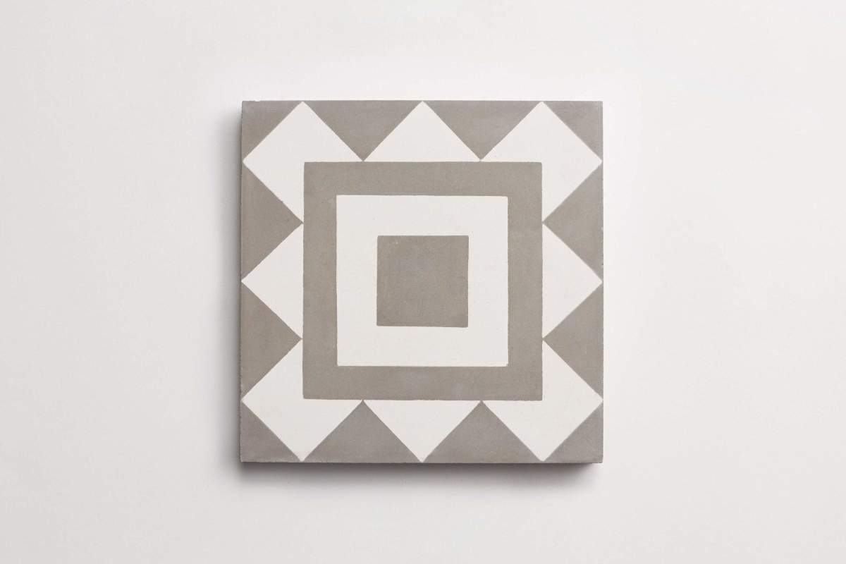 Tile concrete cement los feliz classic metal square.