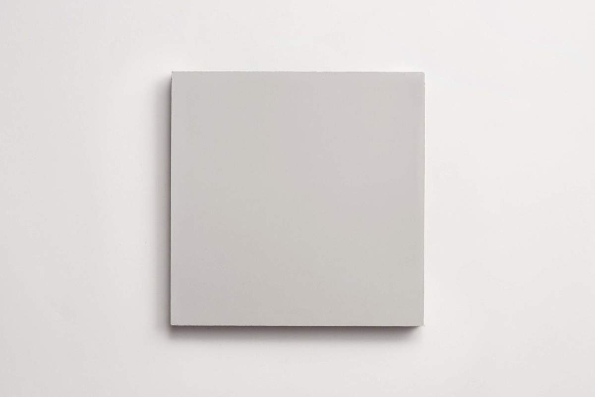Cement tile solid colors 8x8 Square Ash Grey.