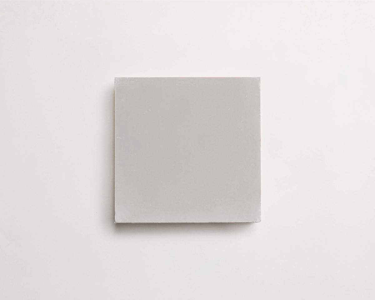 Cement tile solid colors 4x4 Square Ash Grey.