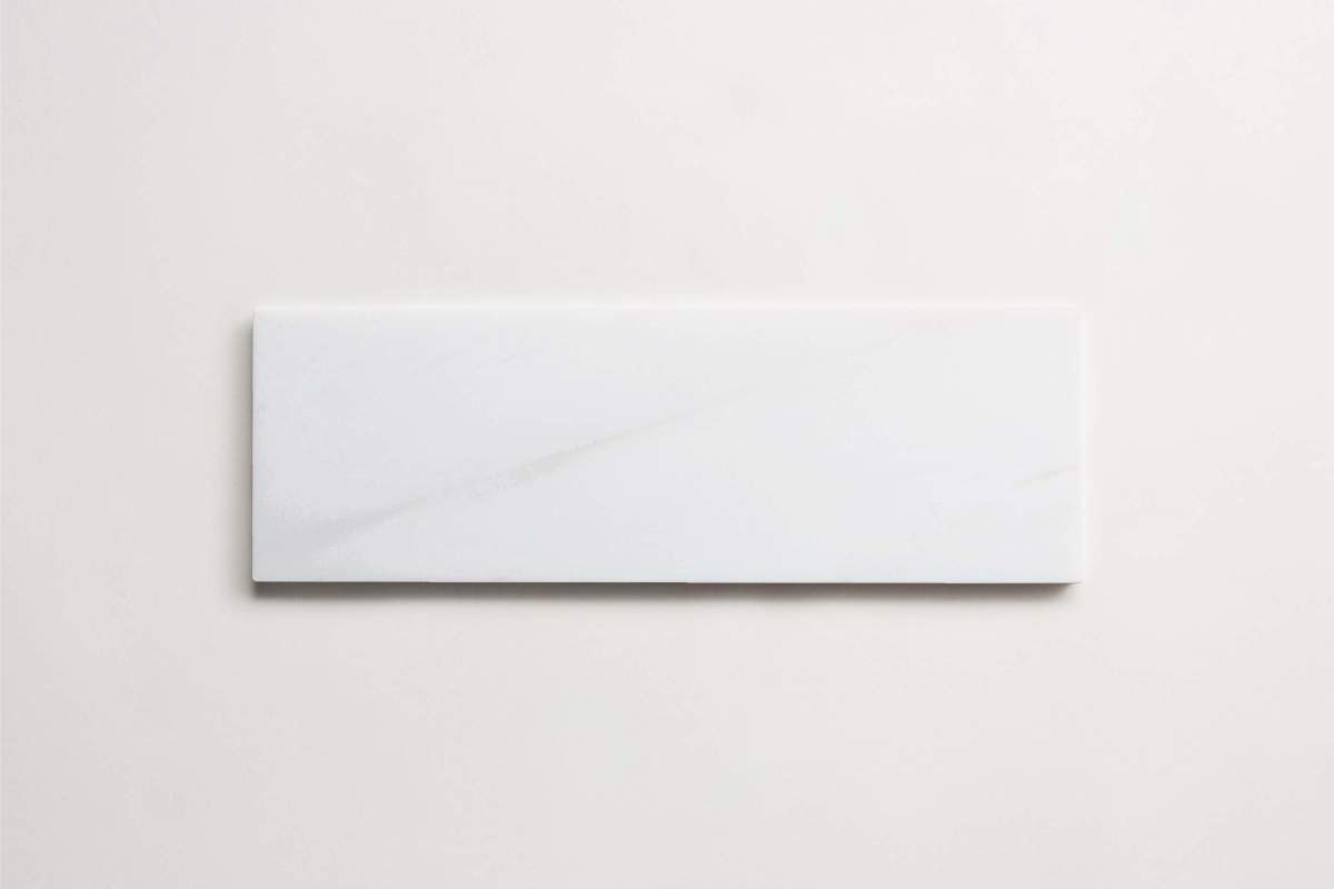 Tile bianco dolomite white stone plank.