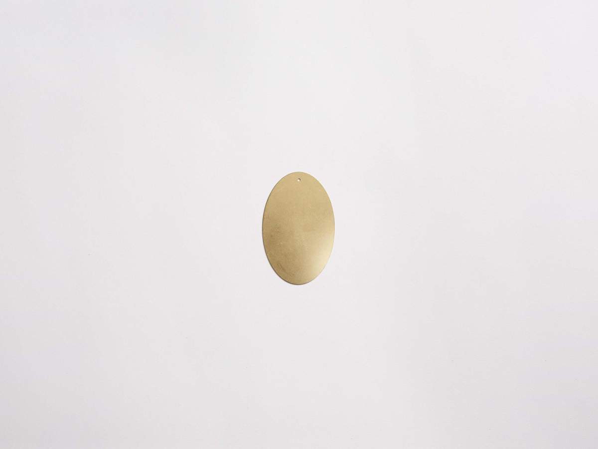 Small brass sequins erica tanov tile.