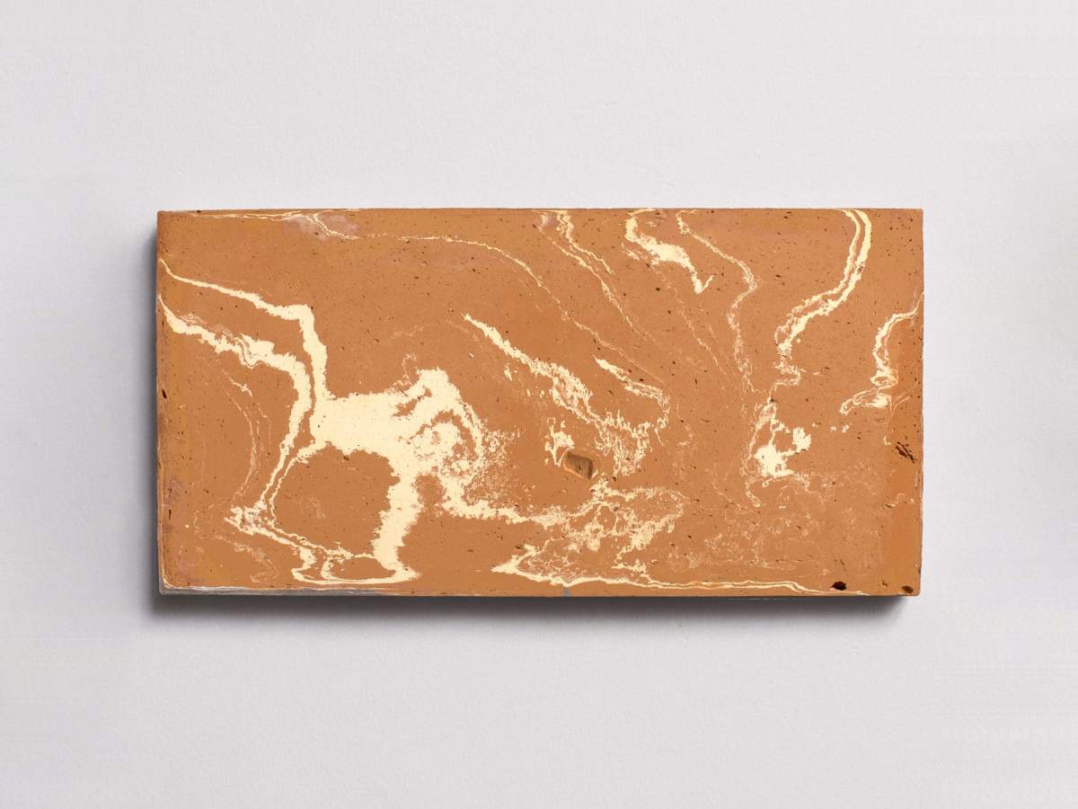 Tavella cotta variegato rectangle fornace brioni tile.