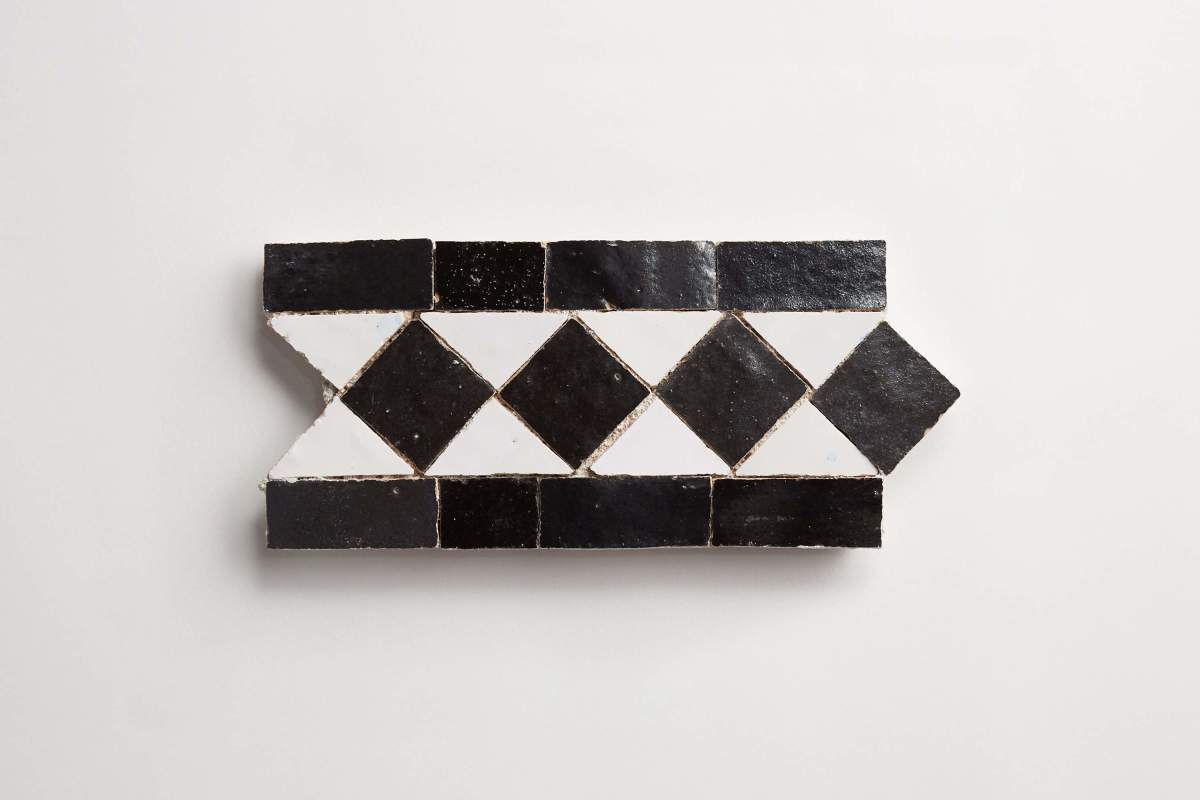 Zio & sons + charred cedar + moroccan sea salt border.