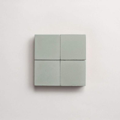cement: solid | pixies | matte | celadon | sample ~ 2"x2"x⅝"