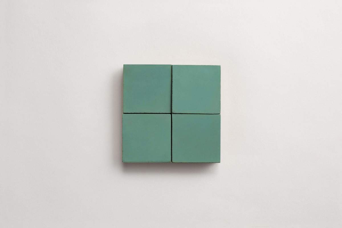 cement: solid | pixies | matte | kelly | sample ~ 2"x2"x⅝"