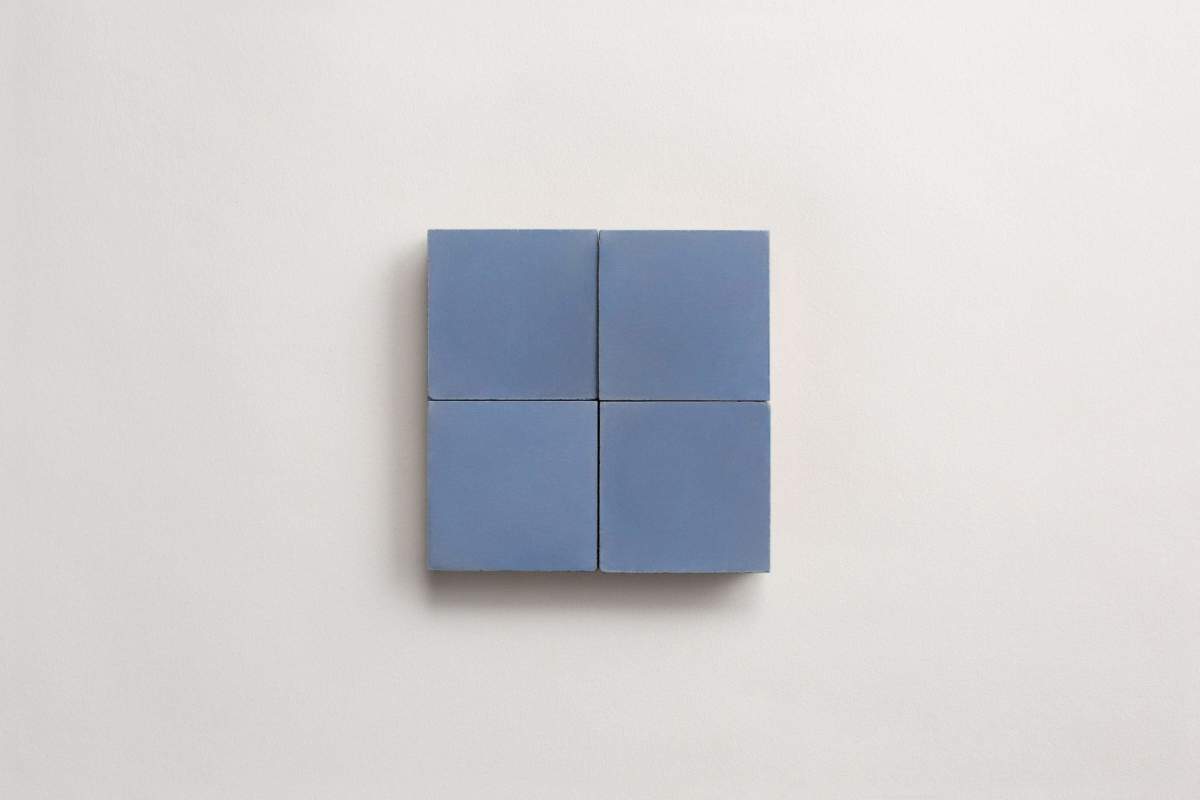 cement: solid | pixies | matte | nautical blue | sample ~ 2"x2"x⅝"