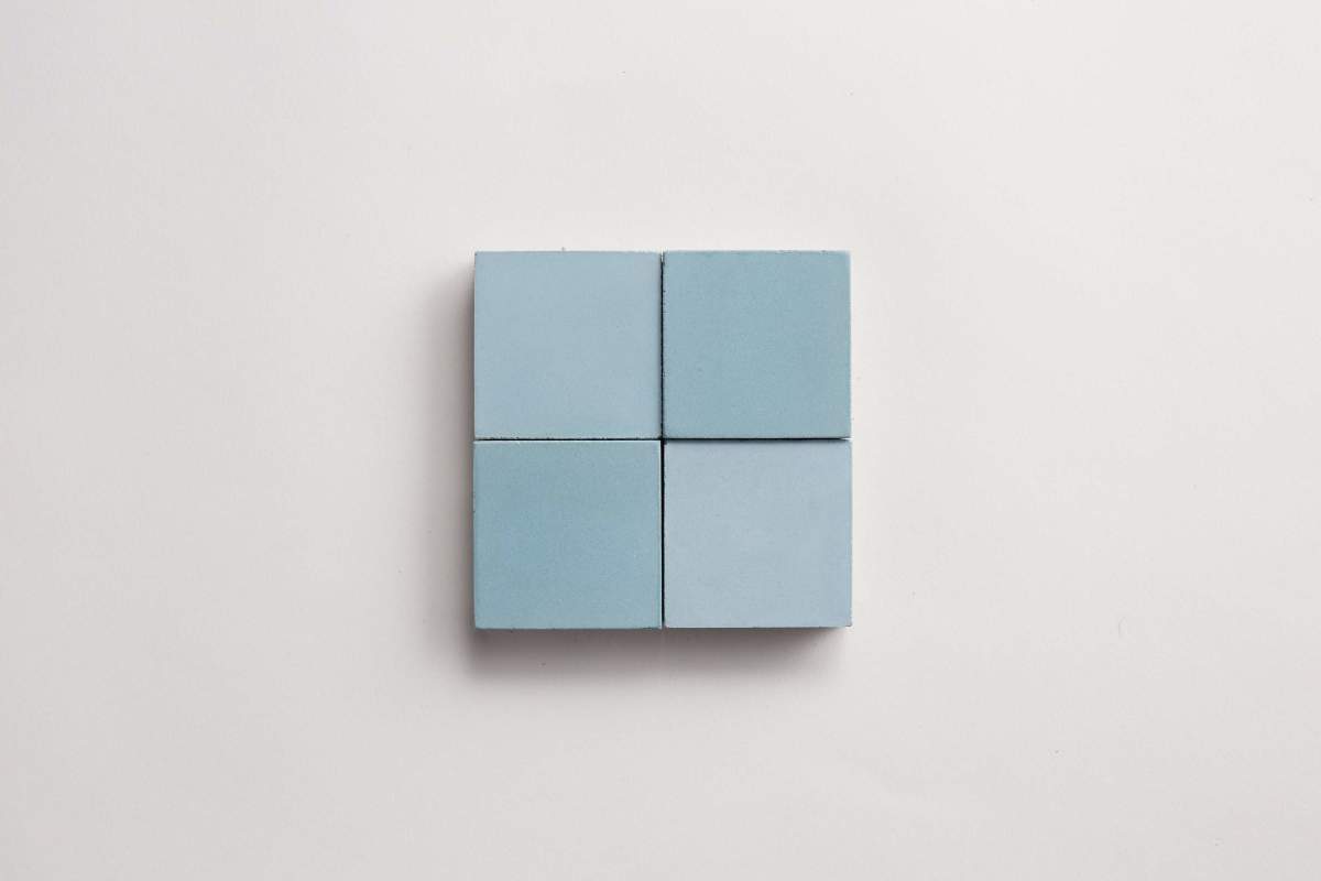 cement: solid | pixies | matte | pond | sample ~ 2"x2"x⅝"