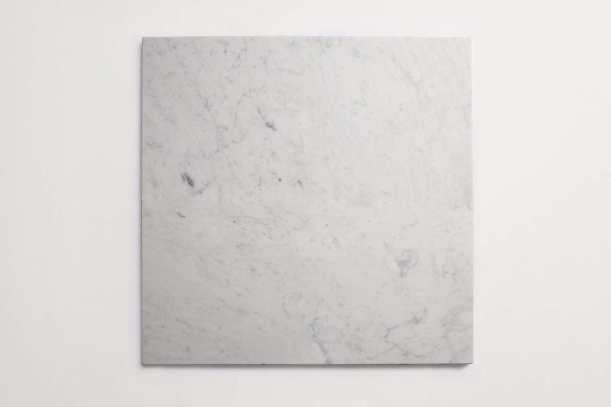 Tile carrara marble white stone counter square.