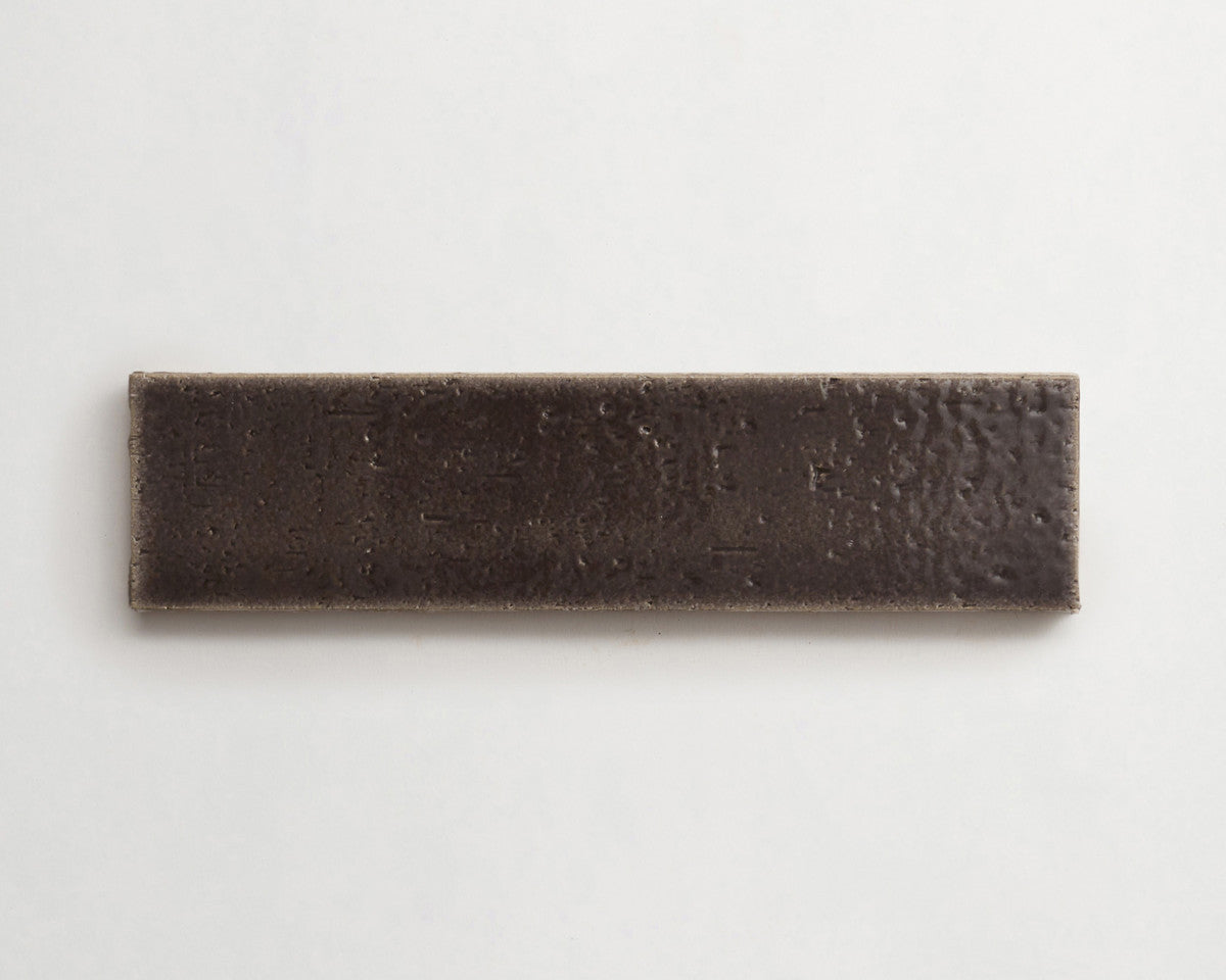 Modern farmhouse brick tile storm grey gloss 9.5 x2.5.
