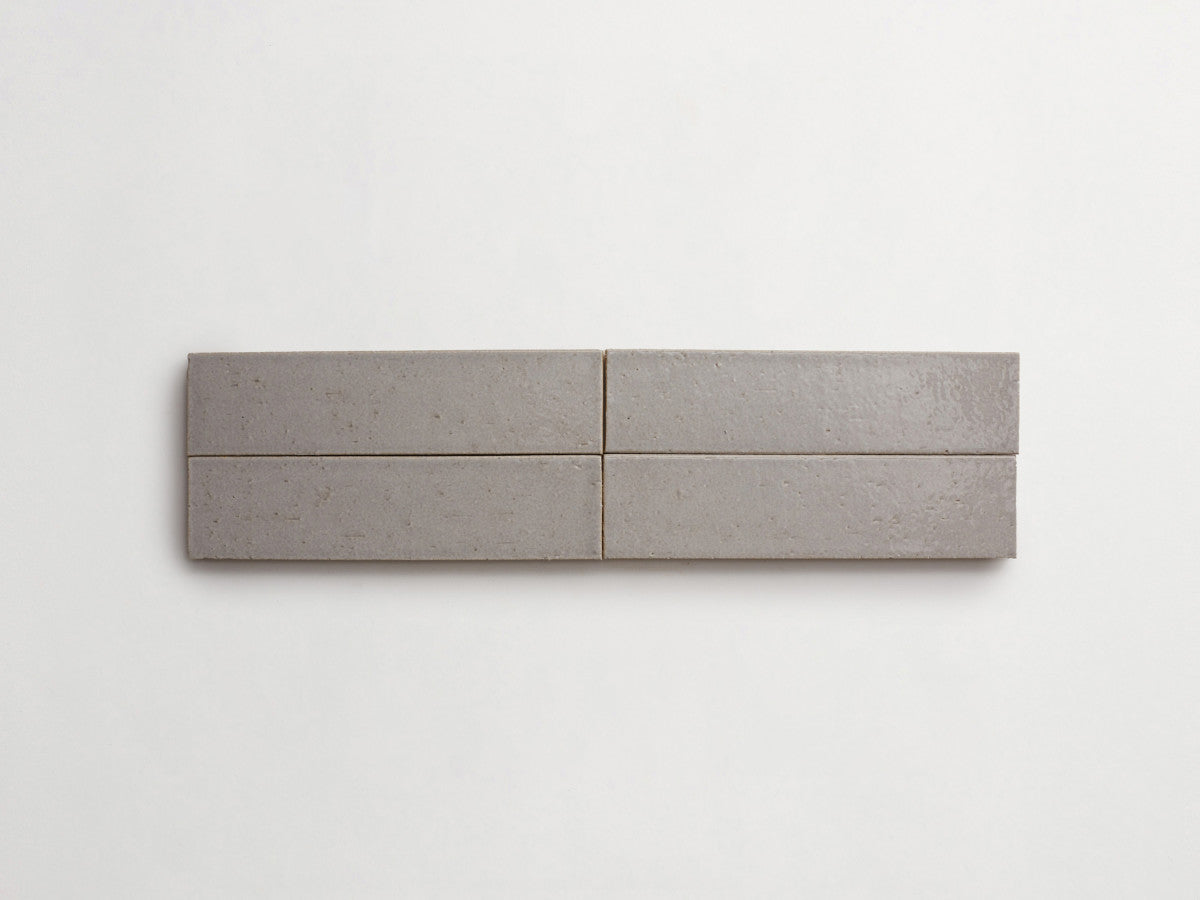 Modern farmhouse brick tile seagull grey gloss 9.5 x2.5.