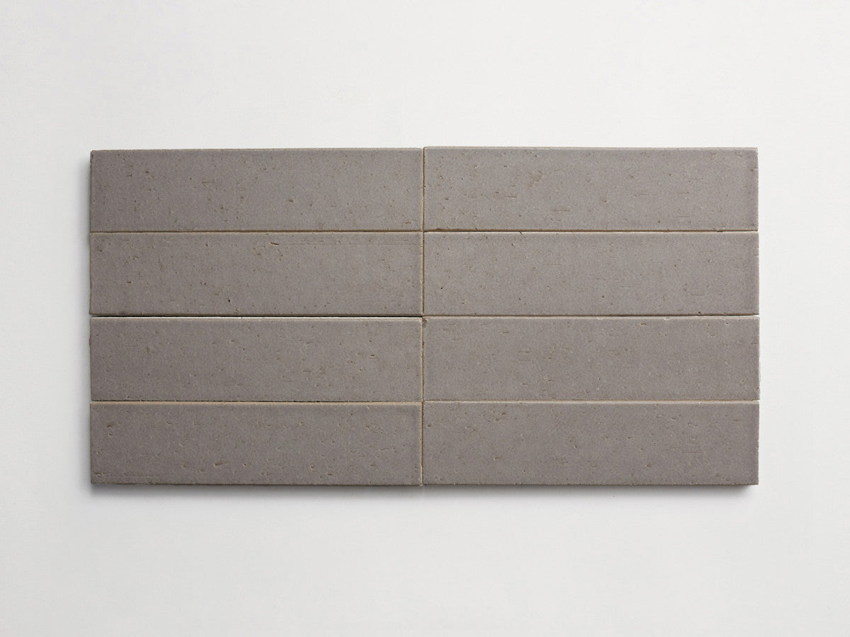 Modern farmhouse brick tile seagull grey gloss 9.5 x2.5.