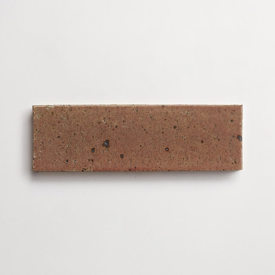 clé guild | cigar | satin | bleeker blush | sample ~ 2½"x8"x½"