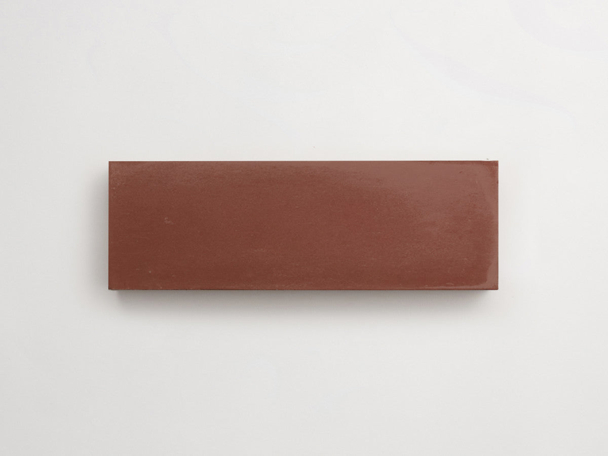 Cement Checkerboard Tile Trio 6x2 Brown, Green, White.