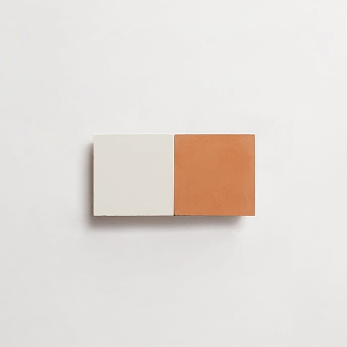 cement: mythology checkerboard | wonderland | baguette | matte | duo | paste + ale | sample ~ 2"x2"x⅝"