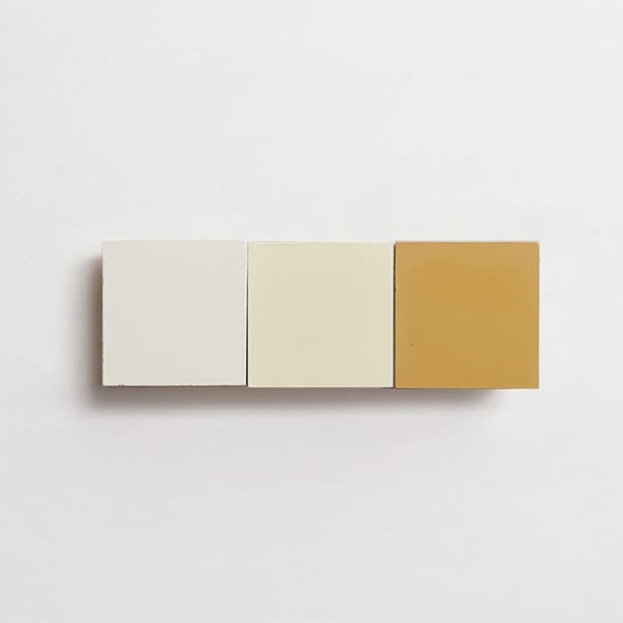 cement: mythology checkerboard | wonderland | baguette | matte | trio | paste, roan, + glove | sample ~ 2"x2"x⅝"