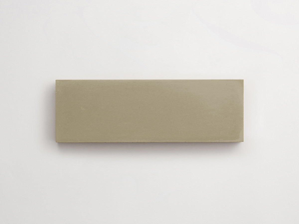 Cement Checkerboard Tile Trio 6x2 White, Grey, Green.