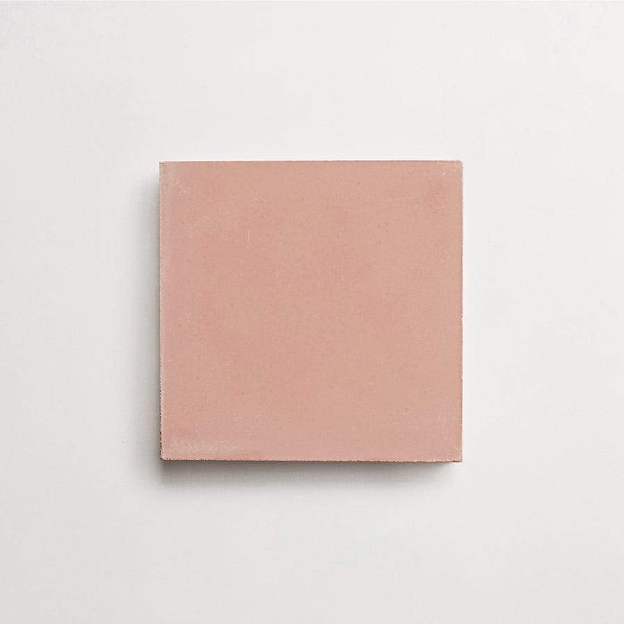 cement: solid | petite | matte | red clay | sample ~ 4"x4"x⅝"