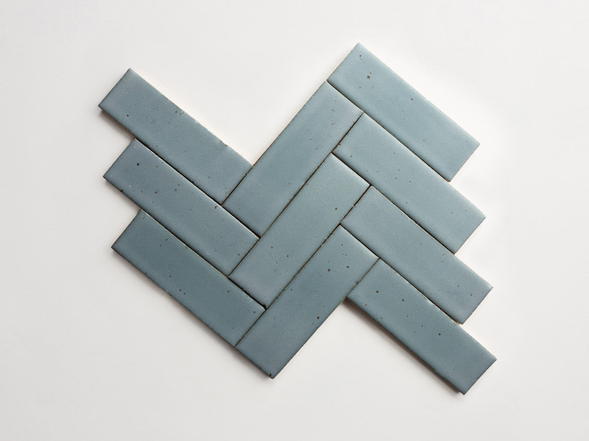 Navy blue tile 2x8 Denimcraft collection Button Fly.