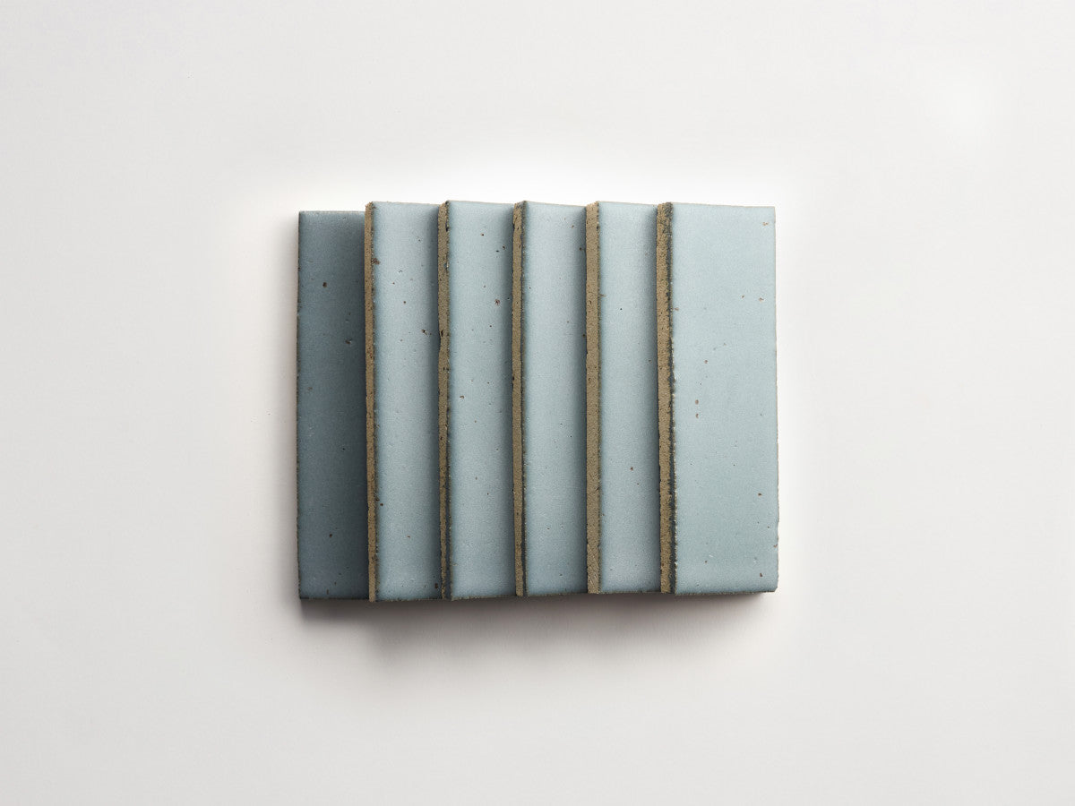 Navy blue tile 2x8 Denimcraft collection Button Fly.